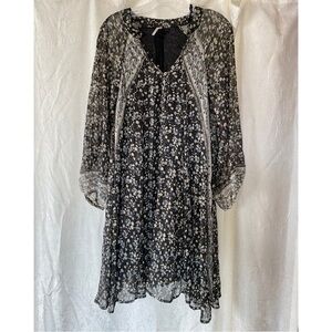 Free People Sheer Mini Dress
